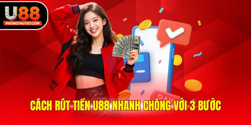 Cách rút tiền U88 nhanh chóng với 3 bước