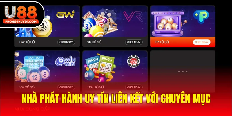 Nhà phát hành uy tín liên kết với chuyên mục